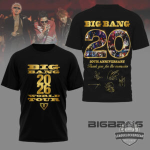 BIGBANG 20th Anniversary 2026 World Tour T-Shirt