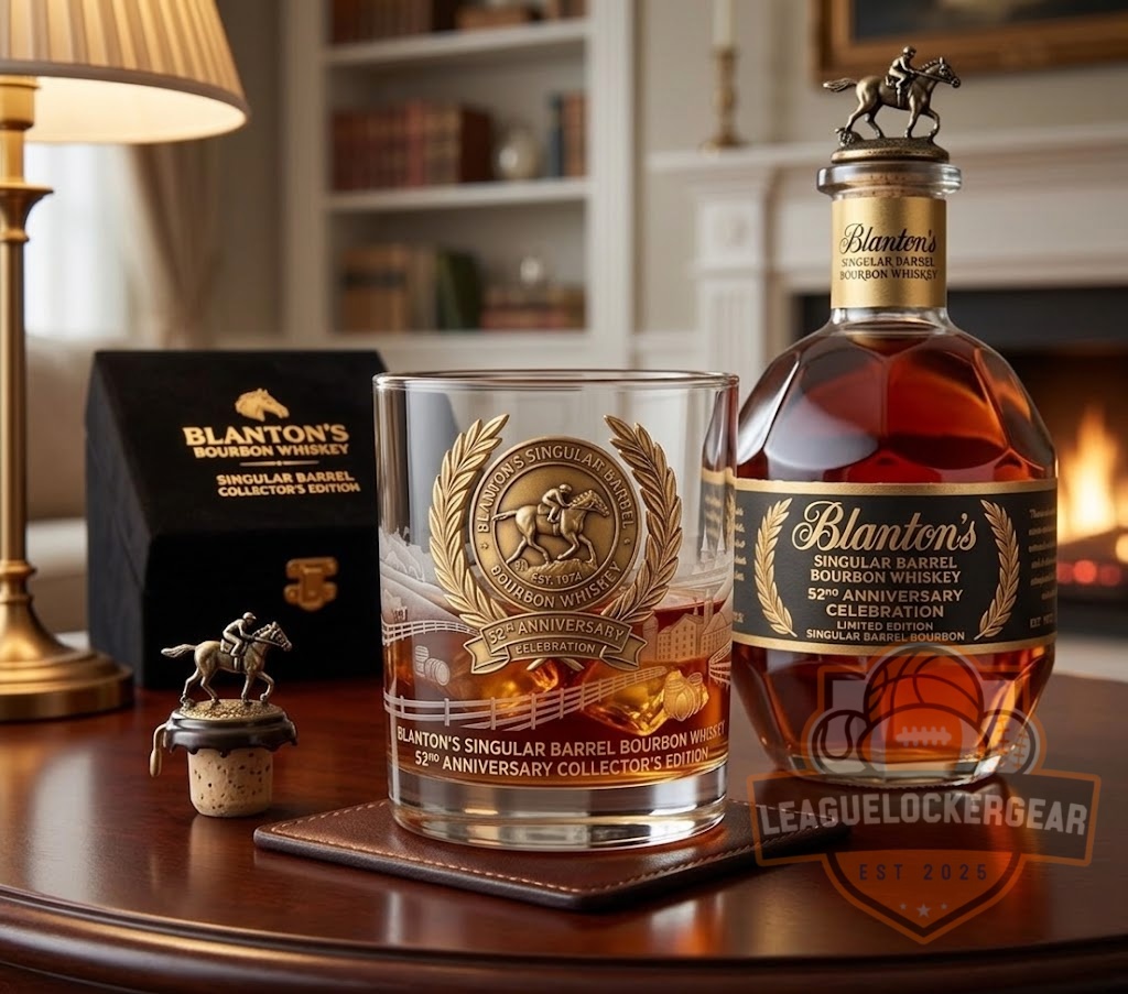 Blanton's Bourbon Whiskey 52nd Anniversary Whiskey Glass