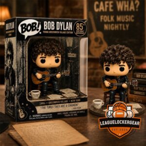 Bob Dylan 85th Birthday Greenwich VillageFunko Pop Viny Figure