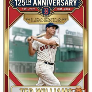 Boston Red Sox 125th Anniversary 1901-2026 Trading Card Box