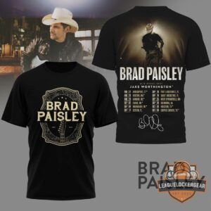 Brad Paisley Jake Worthington 3D T-Shirt