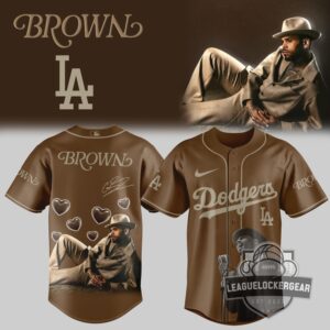 MLB All Team x CHRIS BROWN'S BROWN ALBUM Jersey