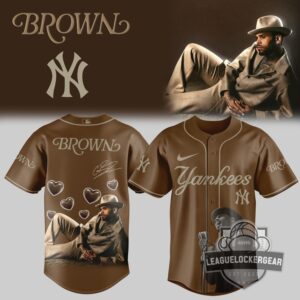 MLB All Team x CHRIS BROWN'S BROWN ALBUM Jersey