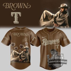 MLB All Team x CHRIS BROWN'S BROWN ALBUM Jersey