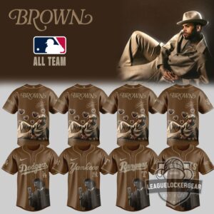 MLB All Team x CHRIS BROWN'S BROWN ALBUM Jersey