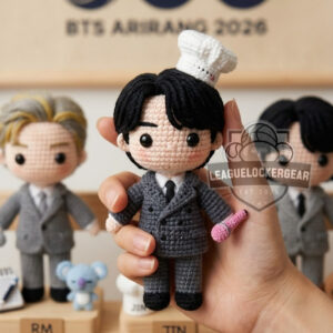 BTS Arirang 2026 Members Crochet Doll