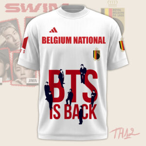 BTS Is Back x Belgium World Cup 2026 T-Shirt