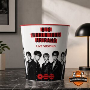 BTS World Tour Arirang Popcorn Bucket