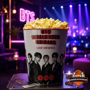 BTS World Tour Arirang Popcorn Bucket