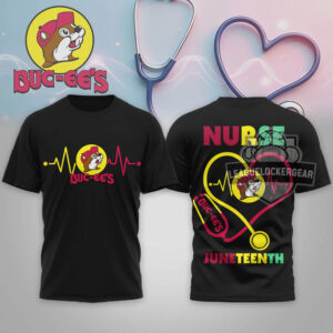 Buc-ee's Nurse Juneteenth T-Shirt