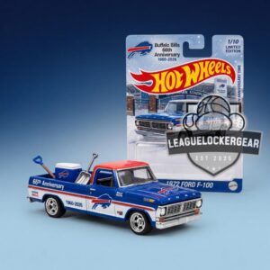 Buffalo Bills 66th Anniversary 1960-2026 Hot Wheels Ford F-100 Die-Cast Truck