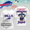 Buffalo Bills Peanuts Charlie Brown Snoopy T-Shirt