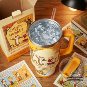 Calvin and Hobbes 40th Anniversary 1986-2026 Tumbler