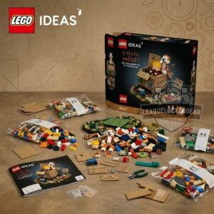 Calvin and Hobbes The Transmogrifier & Time Machine LEGO Building Kit