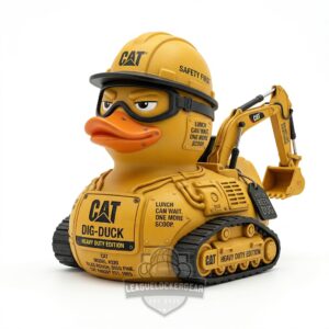 CAT Heavy Duty Dig-Duck Road Roller Rubber Duck