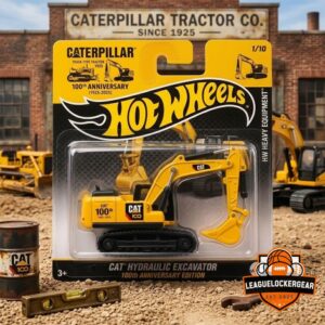 Caterpillar 100th Anniversary Hot Wheels Hydraulic Excavator Die-Cast Model