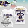 Baltimore Ravens Peanuts Charlie Brown Snoopy T-Shirt