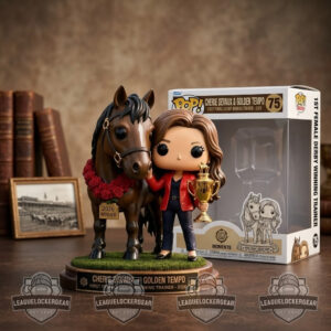 Cherie Devaux & Golden Tempo First Female Derby Winning Trainer 2026 Funko Pop