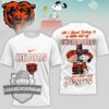 Chicago Bears Peanuts Charlie Brown Snoopy T-Shirt