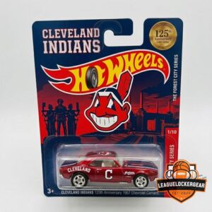 Cleveland Indians 125th Anniversary 1967 Chevrolet Camaro Hot Wheels Diecast Car