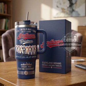 Cleveland Indians Yes I'm Old But I Saw Greatness Tumbler