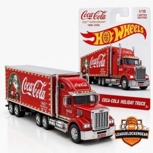 Hot Wheels Coca-Cola Holiday Truck 140th Anniversary Edition