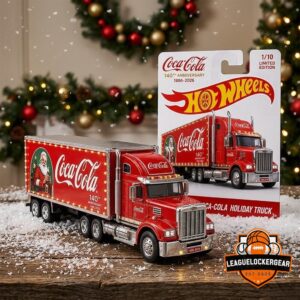 Hot Wheels Coca-Cola Holiday Truck 140th Anniversary Edition