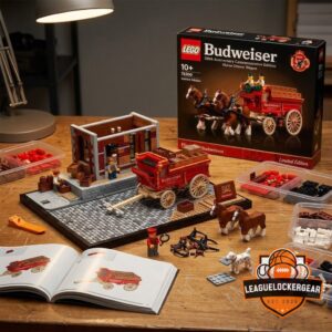 Coca-Cola 140th Anniversary Retro Atlanta Pharmacy LEGO Set