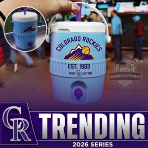 Colorado Rockies 2026 Dugout Cooler Cup