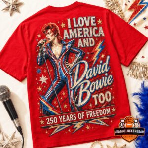David Bowie America 250 Years of Freedom T-Shirt