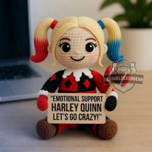 DC Comics Superheroes Emotional Support Crochet Doll