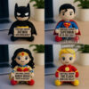 DC Comics Superheroes Emotional Support Crochet Doll