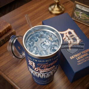 Detroit Tigers Yes I'm Old But I Saw Greatness Tumbler
