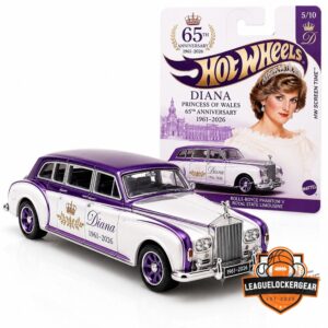 Diana 65th Anniversary Rolls-Royce Phantom V Royal State Limousine Hot Wheels Die-Cast Car