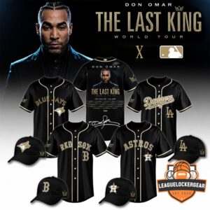 MLB x Don Omar The Last King World Tour Baseball Jersey