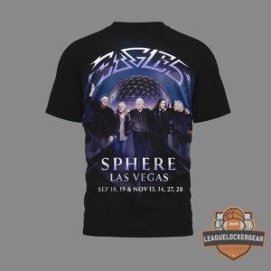 Eagles Sphere Las Vegas 2026 Signed T-Shirt