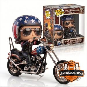 Easy Rider 57th Anniversary Wyatt Captain America Chopper Edition Funko Pop Figure