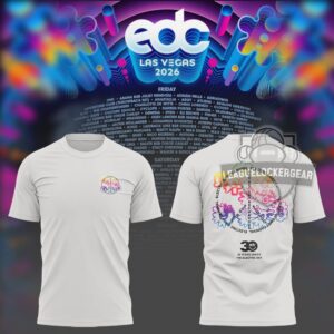 Electric Daisy Carnival 30th Anniversary Las Vegas 2026 T-Shirt