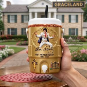 Elvis Presley 90th Anniversary 1935-2025 Cooler Cup