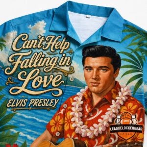 Elvis Presley Can't Help Falling in Love Hawaiian Shirt