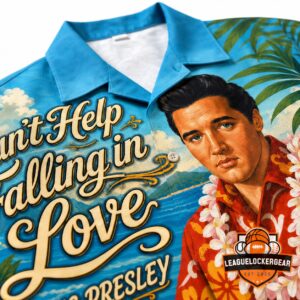 Elvis Presley Can't Help Falling in Love Hawaiian Shirt