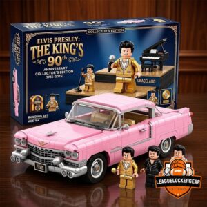 Elvis Presley The King's 90th Anniversary Building Set