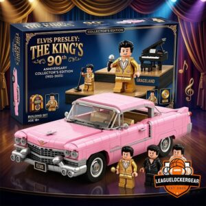 Elvis Presley The King's 90th Anniversary Building Set
