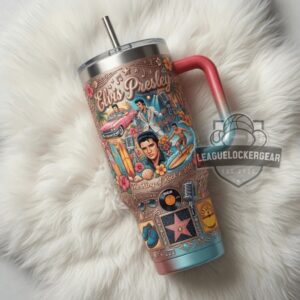 Elvis Presley The King Of Rock n Roll Summer Vibe YETI Tumbler
