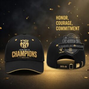 FC Barcelona LALIGA 2025-26 CHAMPIONS T-Shirt