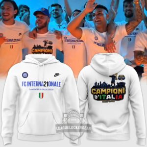 Inter Campioni D'italia 2026 3D Hoodie
