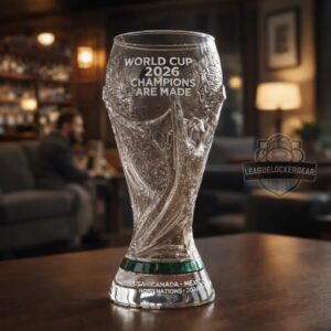 FIFA World Cup 2026 Host Nations Trophy Beer Glass