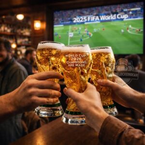 FIFA World Cup 2026 Host Nations Trophy Beer Glass
