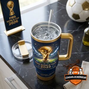 FIFA World Cup 2026 USA Canada Mexico Tumbler