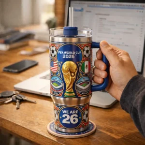 FIFA World Cup 2026 USA Canada Mexico Host Countries Tumbler